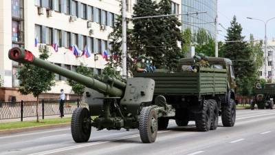 Денис Пушилин - Видео: как прошел парад Победы в Донецке - 5-tv.ru - Москва - ДНР - Донецк