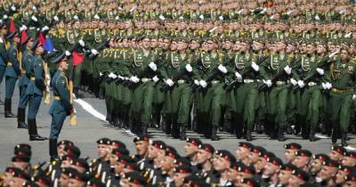 Несмотря на антирекорды коронавируса на парад в Москве стенули 14 тысяч военных - tsn.ua - Москва - Россия
