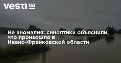 Наталья Голеня - Не аномалия: синоптики объяснили, что произошло в Ивано-Франковской области - vesti.ua - Ивано-Франковская обл.