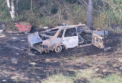 Житель Башкирии умер в горящем автомобиле - news102.ru - Башкирия - Оренбург