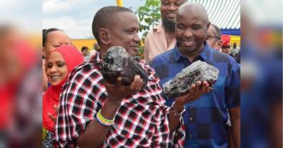 Джон Магуфули - Шахтер нашел два редких драгоценных камня весом 15 кг и стал миллионером, продав их правительству - fakty.ua - Танзания
