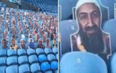 Усама Бен-Ладен - В Англии на стадионе установили фото Усамы бен Ладена - korrespondent.net - Украина - Вашингтон - Англия - Нью-Йорк