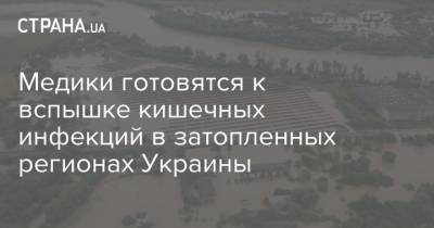 Максим Степанов - Медики готовятся к вспышке кишечных инфекций в затопленных регионах Украины - strana.ua - Украина - Ивано-Франковская обл. - Галич