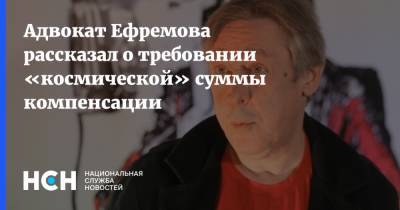 Михаил Ефремов - Сергей Захаров - Эльман Пашаев - Адвокат Ефремова рассказал о требовании «космической» суммы компенсации - nsn.fm