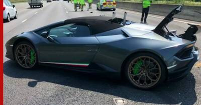 В Великобритании новый Lamborghini разбили через полчаса после покупки - profile.ru - Англия