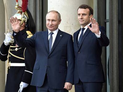 Владимир Путин - Макрон засобирался в Россию - rosbalt.ru - Россия - Франция