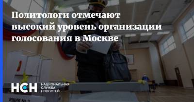 Владимир Шаповалов - Политологи отмечают высокий уровень организации голосования в Москве - nsn.fm - Москва - Россия - Конституция