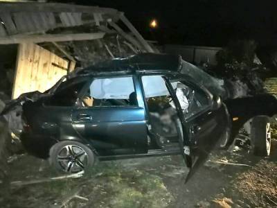 В Башкирии водитель врезался в гараж и умер - news102.ru - Башкирия