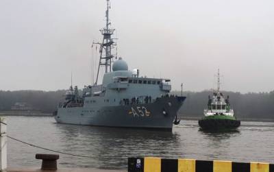 В литовский порт Клайпеда прибыли три судна ВМС Германии - news-front.info - Германия - Литва - Клайпеда - Клайпеды
