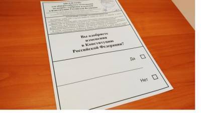 В Петербурге по поправкам в Конституцию проголосовали более миллиона человек - piter.tv - Россия - Санкт-Петербург