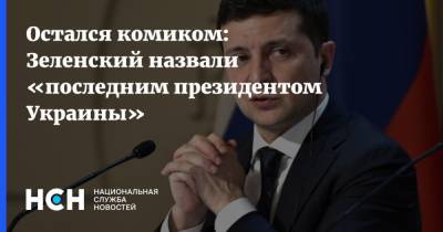 Владимир Зеленский - Вадим Рабинович - Остался комиком: Зеленский назвали «последним президентом Украины» - nsn.fm - Украина