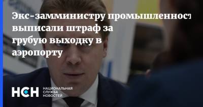 Дмитрий Овсянников - Экс-замминистру промышленности выписали штраф за грубую выходку в аэропорту - nsn.fm - Ижевск