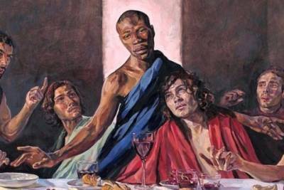Иисус Христос - Леонардо Да-Винч - В одном из соборов в Британии появилась картина с темнокожим Христом - mignews.com.ua - Англия