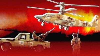 Халифа Хафтарый - Египетская армия может применить в Ливии боевые вертолеты Ка-52 российского производства - riafan.ru - Египет - Турция - Ливия - Этот - Сирт