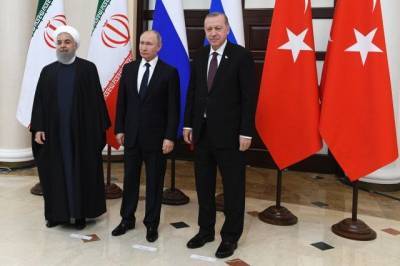 Владимир Путин - Реджеп Тайип Эрдоган - Хасан Роухани - Президенты России, Ирана и Турции начали онлайн-саммит по ситуации в Сирии - aif.ru - Россия - Сирия - Турция - Иран