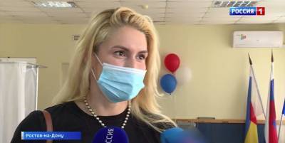 Олимпийская чемпионка Владлена Бобровникова поучаствовала в голосовании по поправкам в Конституцию - dontr.ru - Ростов-На-Дону