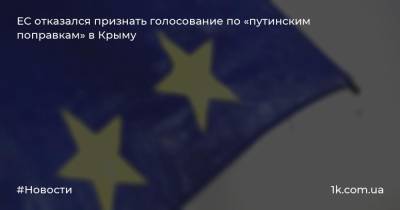 Питер Стано - ЕС отказался признать голосование по «путинским поправкам» в Крыму - 1k.com.ua - Россия - Украина - Крым