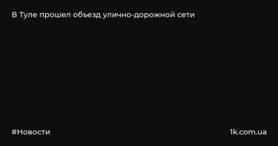 В Туле прошел объезд улично-дорожной сети - 1k.com.ua - Украина - Тула