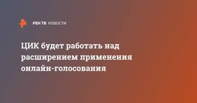 Элла Памфилова - ЦИК будет работать над расширением применения онлайн-голосования - ren.tv - Москва - Нижегородская обл.