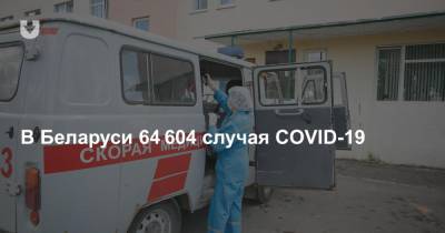 Владимир Караник - В Беларуси 64 604 случая COVID-19. Прирост за сутки держится на уровне до 200 человек - news.tut.by - Белоруссия - Литва