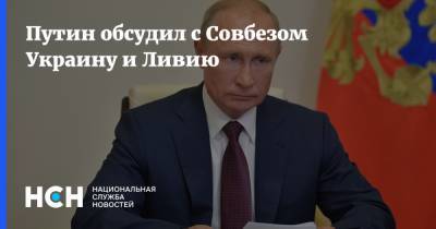 Владимир Путин - Александр Бородай - Путин обсудил с Совбезом Украину и Ливию - nsn.fm - Россия - Украина - ДНР - Ливия - Донбасс
