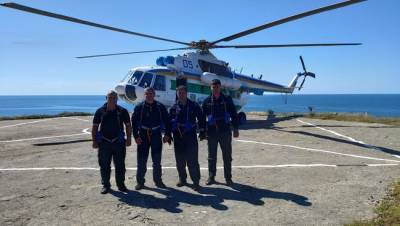 На остров Змеиный сел пограничный вертолет впервые за 12 лет - focus.ua - Украина - Одесса