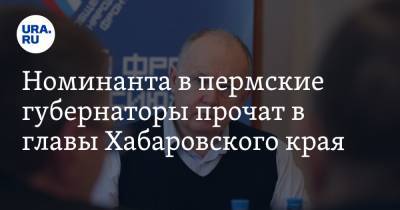 Юрий Трутнев - Номинанта в пермские губернаторы прочат в главы Хабаровского края. «Трутнев получил карт-бланш» - ura.news - Хабаровский край - Хабаровск - окр. Дальневосточный