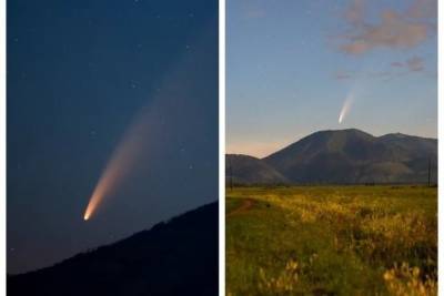 Новосибирский астофотограф снял комету C2020 F3: где найти ее на небе - novos.mk.ru