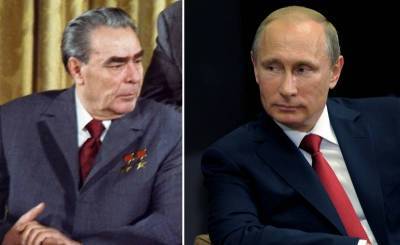 Владимир Путин - Леонид Брежнев - Путин и Брежнев: три сходства и пять различий - topcor.ru - Россия
