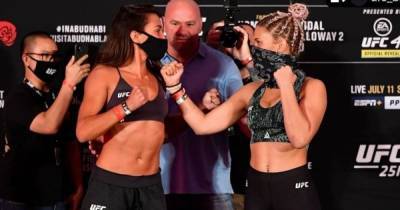 Ванзант Пейдж - Аманда Рибас - Секс-символ UFC потерпела сокрушительное поражение на "Бойцовском острове", ее соперница разрыдалась - tsn.ua - Эмираты - Абу-Даби