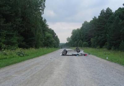 В Кузбассе перевернулась машина, погибла женщина - gazeta.a42.ru - Кемеровская обл. - район Кузбасса