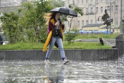 Дождливый и теплый день ожидает москвичей 13 июля - vm.ru - Москва