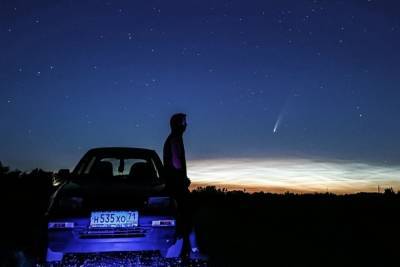Туляки сняли комету C/2020 F3 NEOWISE с периодом обращения 7125 лет - tula.mk.ru - Новомосковск - Тульская обл.