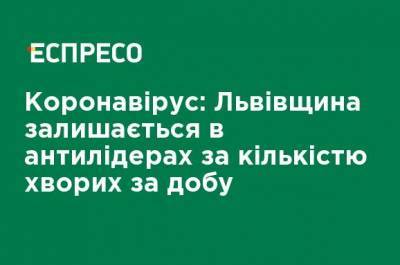 Коронавирус: Львовщина остается в антилидерах по количеству больных за сутки - ru.espreso.tv - Киев