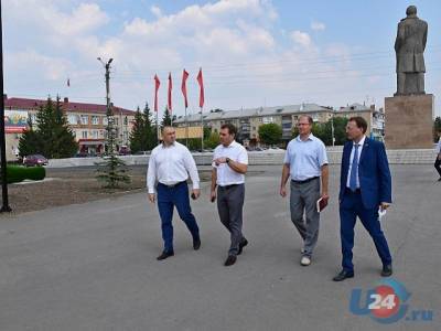 Александр Лазарев - Южноуральск посетили главы близлежащих территорий - u24.ru - Челябинская обл. - Южноуральск