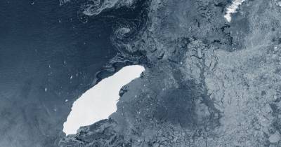 ESA проследило трехгодичное путешествие айсберга на 1000 километров - popmech.ru