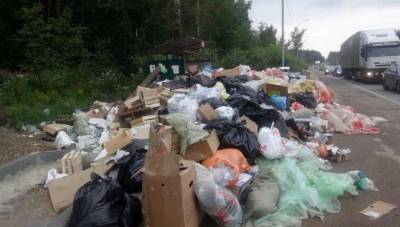 Трассу Одесса - Киев завалили мусором: вопиющие кадры - odessa.politeka.net - Украина - Киев - Одесса - район Беляевский