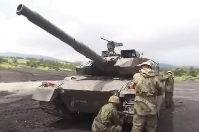 Японский основной танк Type 10 впервые публично показали изнутри - actualnews.org - Япония
