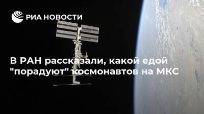 В РАН рассказали, какой едой "порадуют" космонавтов на МКС - ria.ru - Россия