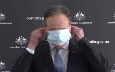 Грег Хант - Сирил Рамафоса - В Австралии министр оконфузился с маской - korrespondent.net - Австралия - Юар