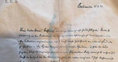 Дмитрий Смирнов - Калининградец во время ремонта нашёл письмо на немецком, датированное 1943 годом - klops.ru