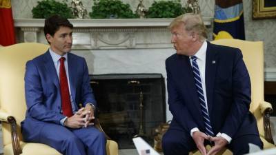 Дональд Трамп - Джастин Трюдо - Дир Джадд - Трамп побеседовал с премьер-министром Канады - golos-ameriki.ru - Китай - США - Мексика - Канада