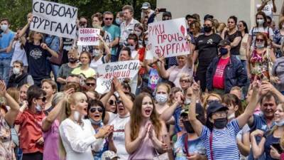 Сергей Фургал - Владимир Жириновский - «Фургала не отдадим!» Несанкционированные митинги в Хабаровске продолжаются до сих пор - argumenti.ru - Россия - Хабаровский край - Хабаровск