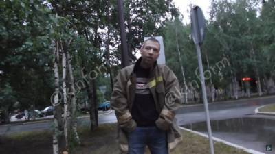 "Пьяной" аварии в Сургуте с участием пожарного не было - автомобиль был не на ходу, - МЧС - nakanune.ru - Сургут