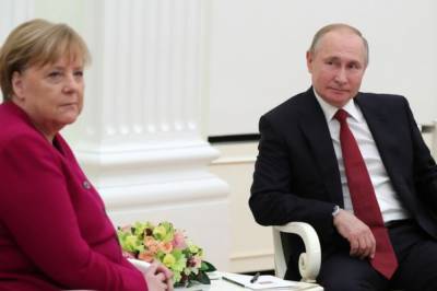 Владимир Путин - Ангела Меркель - Штеффен Зайберт - Путин и Меркель обсудили по телефону ситуацию на Донбассе - vkcyprus.com - Украина - Германия - Иран - Ливия
