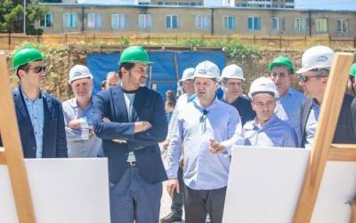 Каха Каладзе - В Тбилиси началось строительство нового многофункционального центра - sputnik-georgia.ru - Тбилиси