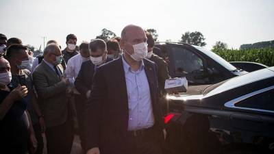 Сулейман Сойлу - Глава МВД Турции прибыл на место крушения самолета-разведчика - iz.ru - Турция