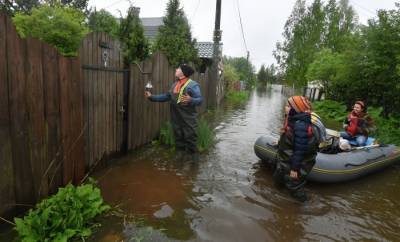 В четырех районах Тувы ввели режим ЧС из-за подтоплений - interfax-russia.ru - Тува