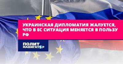 Константин Елисеев - Украинская дипломатия жалуется, что в ЕС ситуация меняется в... - politnavigator.net - Россия - Украина - Германия - Ес
