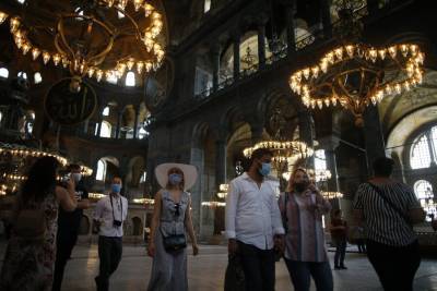 Мехмет Нури Эрсой - Собор Святой Софии в Турции будут охранять как объект всемирного наследия - m24.ru - Турция - София